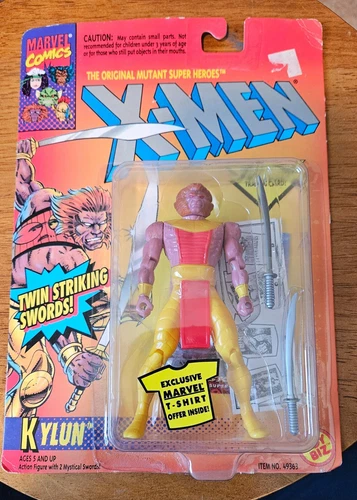 Marvel Comics X Men Kylun Action Figure 1994 ToyBiz Vintage   Sealed package