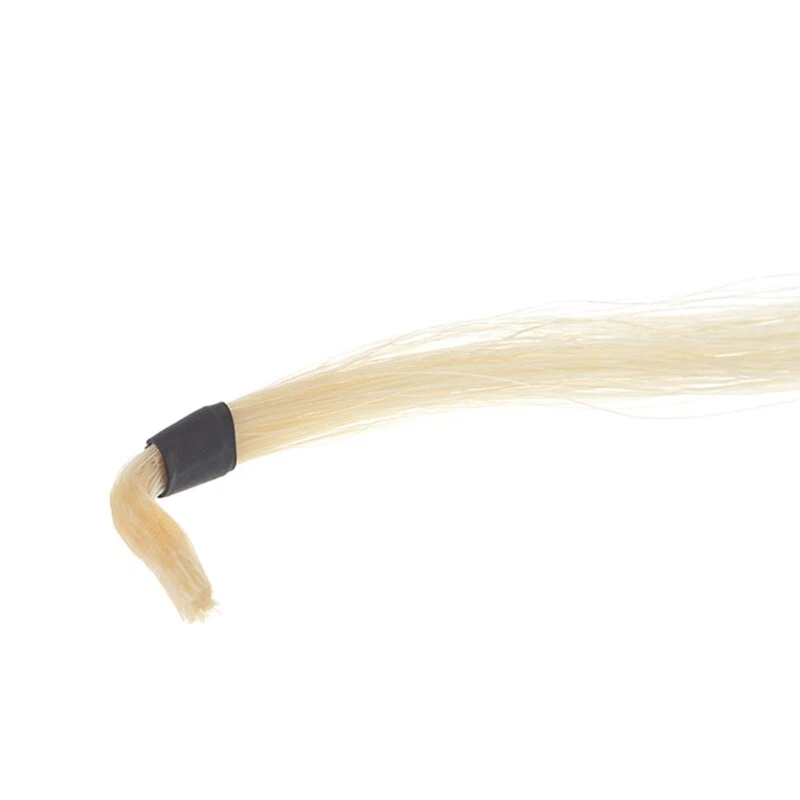 1pc 79cm Natural White Horse Hair Erhu Bow Hairs Musical Instrument Parts - Image 4 of 4
