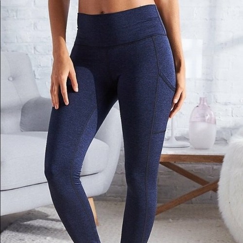 Aerie Blue High Waisted Leggings Size 