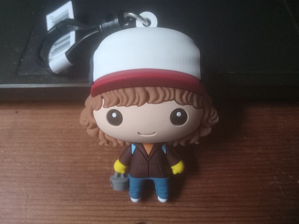 Stranger Things Figural Bag Clip Series 2 3 Inch Dustin Henderson