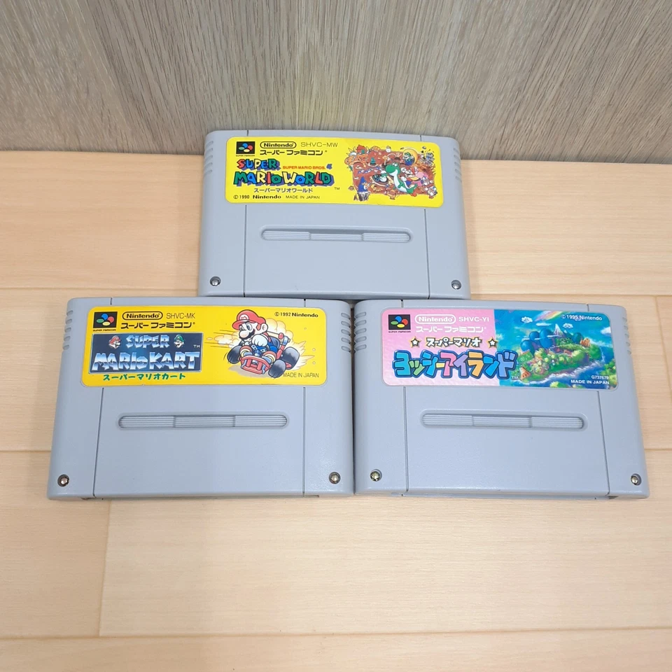 Nintendo Super Famicom Console with box 6 games Mario D. Kong CIB US TARIFF PAID - Image 4 of 4