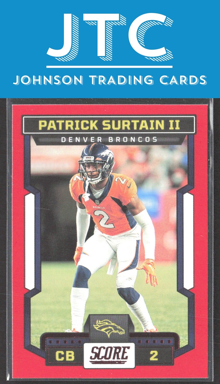 2023 Score Patrick Surtain II Red Denver Broncos