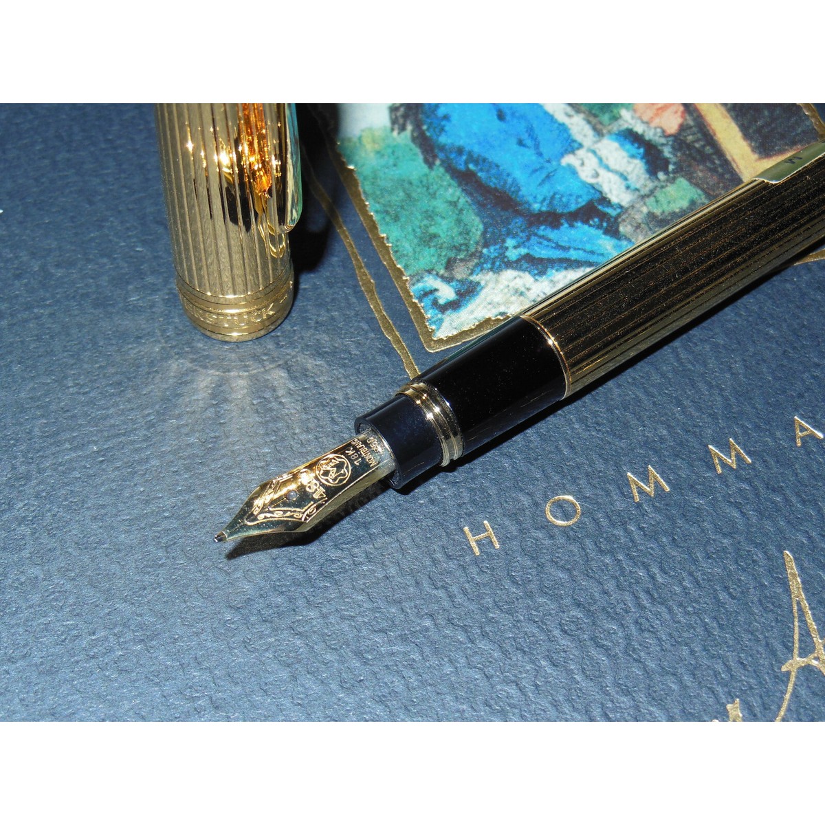 NOS* Montblanc Meisterstuck 1145 Mozart Fountain Pen Solitaire