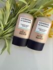 2X Covergirl Cg Smoothers Hydrating Makeup Natural Ivory #715 -2 Pack 30 ml each