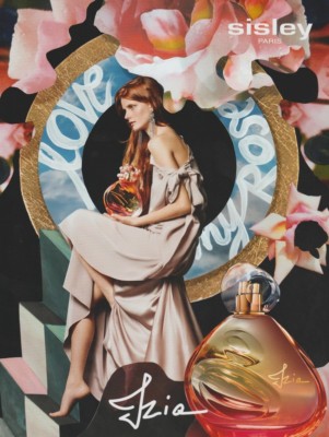 Paper advertising - advertising paper - Izia de Sisley