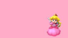 Anime princess peach crown video game girls super mario Playmat Gaming Mat Desk