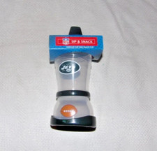 NFL NY New York Jets Toddler Sip  Snack Cups NIP