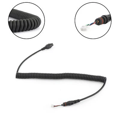 AREYOURSHOP 10Pin Aviation Speaker Mic Cable Passt für SM16A1 Hytera MD780/G MD782U RD980 AH