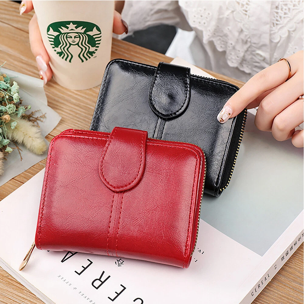 Women's wallet with snap coin purse deals