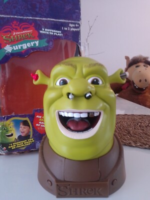 Dream Works Shrek Spiel Brain Buster 1-2 Spieler 2 Spiele ab 4, Konzentration