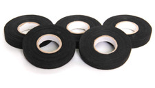 Insulating Tape Adhesive Black High Heat Flexible Smooth Soft Back Surface 5 Pcs