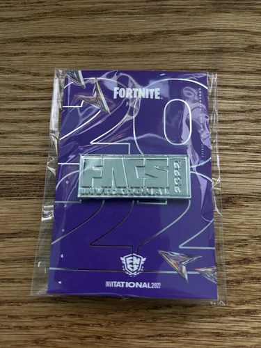 Epic Games Employee Exclusive FNCS Fortnite Collectible Pin