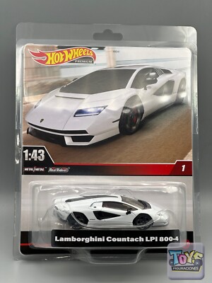 Lamborghini Countach ミニカー 1/43 2023 1:43 HOT WHEELS PREMIUM Car Culture LAMBORGHINI COUNTACH LPI