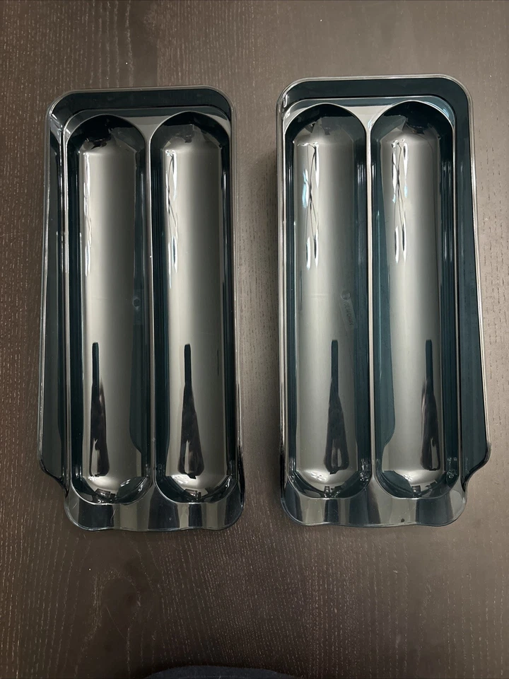 Copco Gravity Egg Stackable Storage Drawer Bins (2 pcs) Holds 28 Eggs Brand New - Image 2 of 4