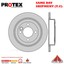 1X PROTEX Rotor - Rear For MINI COOPER R50 2D H/B FWD. | eBay
