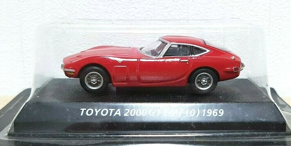 1/64 Konami 1969 TOYOTA 2000GT 2000 GT RED MF10 diecast car model