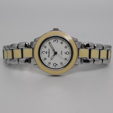 Armitron Now 75/3896SV Quartz Analog Women's Watch New Battery Sz. 5 3/4"