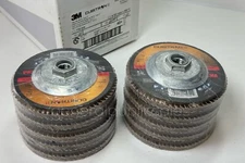 10 Qty 3M Cubitron II 967A T27 Flap Ceramic Grinding Disc 40 Grit 4.5 x 5/8-11