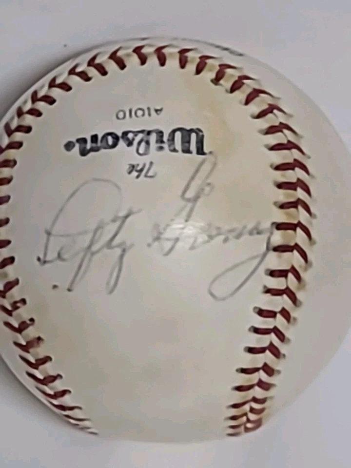 Lefty Gomez Single Signed 1970's Wilson Baseball PSA/DNA Authenticated Auto HOF - Image 4 of 4