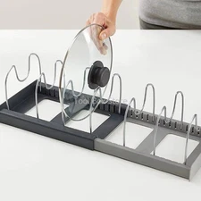 Kitchen Accessories Pot Rack Kitchen Holder Pans Pots Lid Organizer Rack