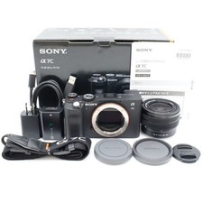SONY 7C Zoom Lens Kit Black ILCE-7CL Original Box 9,335 Shots 88006