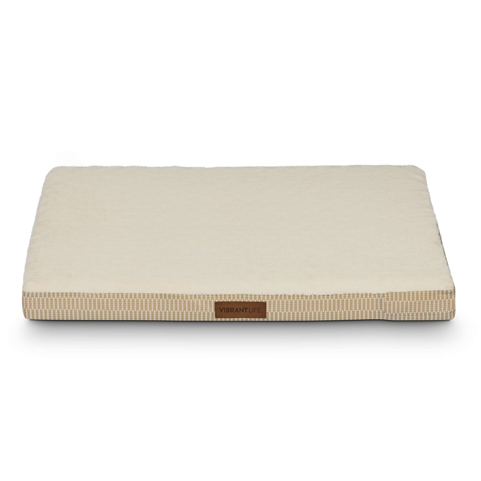 Vibrant Life Orthopedic Dog Bed, Large, Tan 35