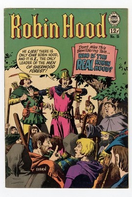 Super - ROBIN HOOD - 1964 #15 - Grade 7.0 - Comic Book