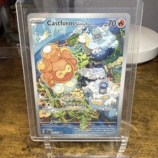 Pokémon TCG Castform Sunny Form Illustration Surging Sparks 195/191 on eBay