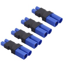 FLY RC 4PCS EC3 Female Connector to EC5 Plug Male Adapter Wireless RC Lipo Batte