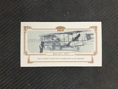 2010 Topps 206 #HE20 Dec 16th 1910 / First short flight Historical Events