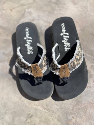 Very G encore flip flop Leopard