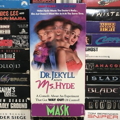   RARE  Dr. Jekyll & Ms. Hyde (VHS 1995) Sean Young Tim Daly Lysette Anthony