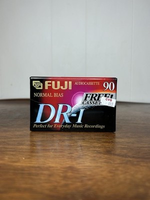 BRAND NEW SEALED 6 FUJI DR-I 90 CASSETTE TAPES 6-PACK Sealed New