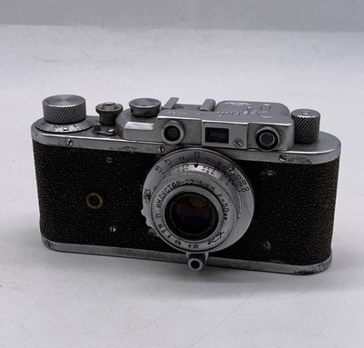 Zorki C フィルムカメラ Industar-22レンズ Zorki C Original Soviet USSR camera f3.5/50mm lens Industar 22 Red