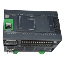 Schneider Electric Modicon TM241CEC24T PLC - 24 I/O, Ethernet, CANopen