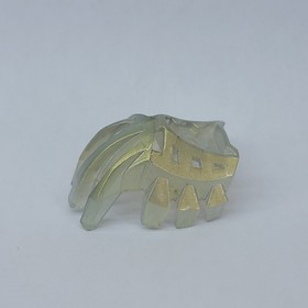 2002 Lego Bionicle 44814 Mask Avohkii Kanohi Mask Glitter Translucent Clear 