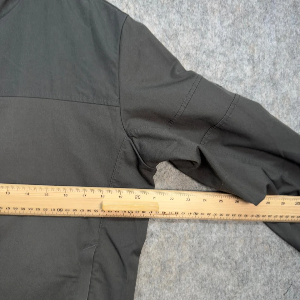 Rapha Bomber Jacket Mens Size Medium Grey Cotton Blend Full Zip Cycling Outdoor - Image 2 of 4