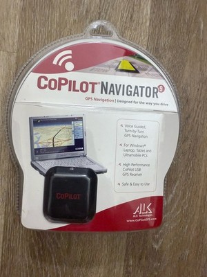 CoPilot Navigator 9 GPS Navigation for Windows by ALK Technologies New Sealed