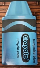 Crayola Crayon Art Kit Turquoise Blue Pencils Markers Crayons Sharpener 40 Pc