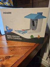 Osoeri Smart Bird Feeder with Camera, 1080P HD AI Identify Wild Bird WatchingCam