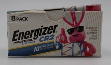 Energizer Industrial Lithium CR2 8 pack EXP 12/2031