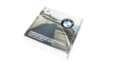 Original BMW Satz Nabenabdeckung feststehend 56 mm - 36122455268 NEU