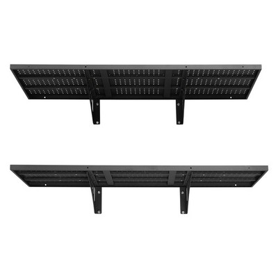Uimoso 1.64 x 4 ft Wall-Mounted Garage Shelving, 560 lbs Capacity