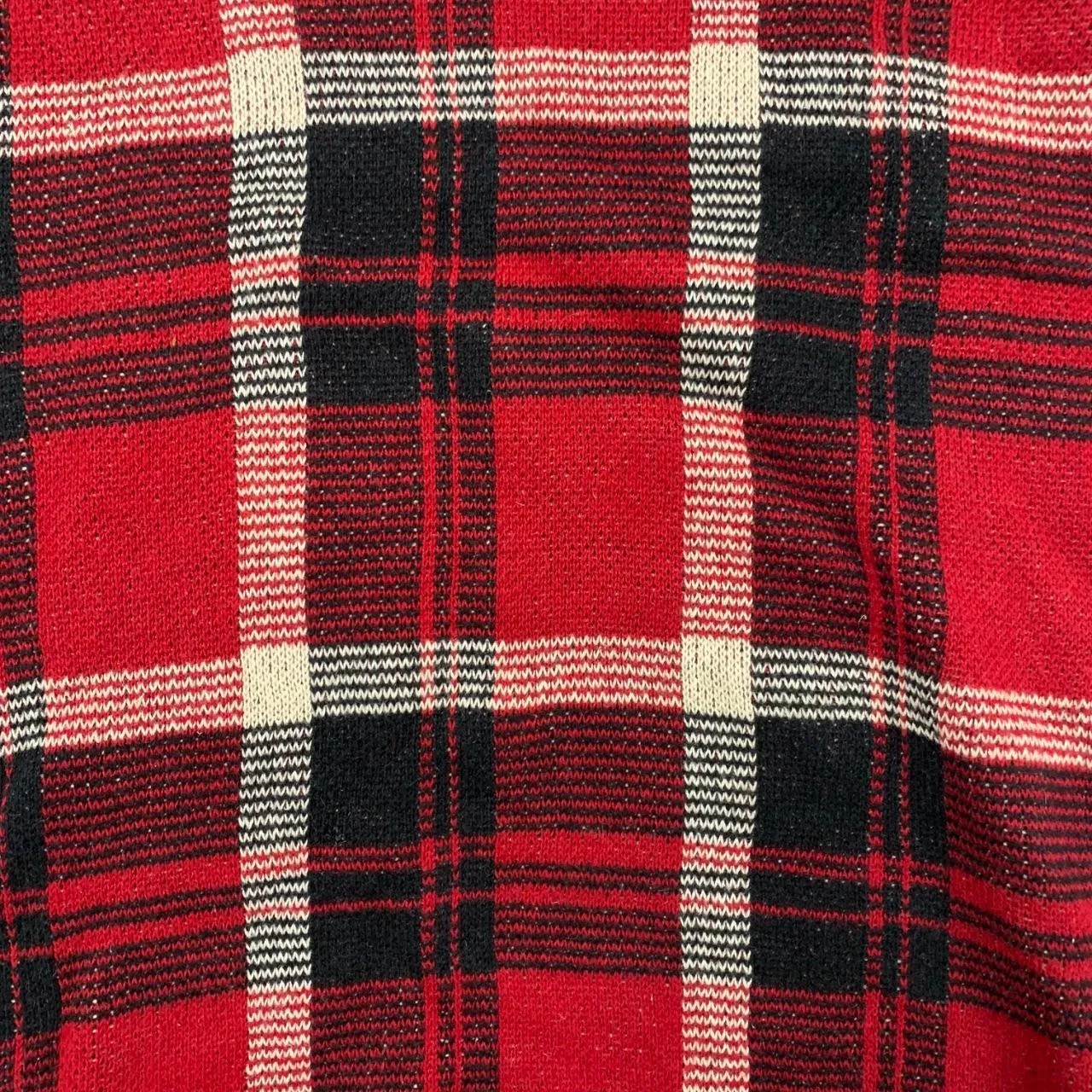 Chaps Knitted Jumper Checked Patterned Knit Sweat… - image 3