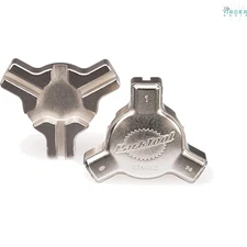 Aluminium Triple Spoke Wrench 3.4 Inches Fixed Square Cycling Bike Repair