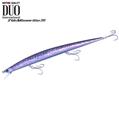 DUO Ultimate Long Minnow Floating Lure TIDE MINNOW SLIM 200 SAA0069 Mackerel