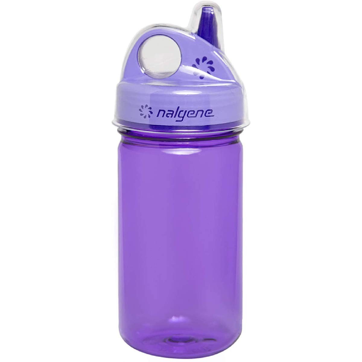 Nalgene Kids Sustain 12oz Grip-N-Gulp Water Bottle, Purple, 