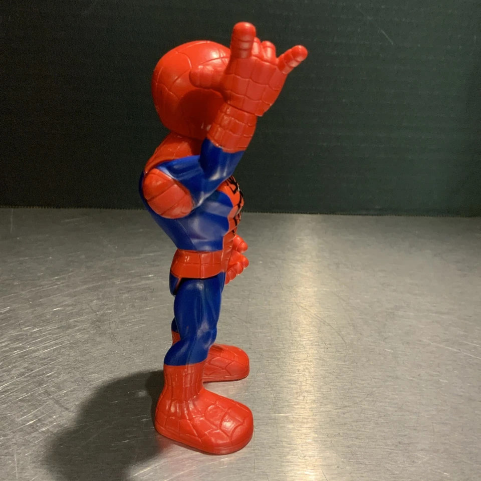 Figura Playskool Marvel Super Hero Adventures Mega Mighties Spider-Man 5" Foto 4 de 4