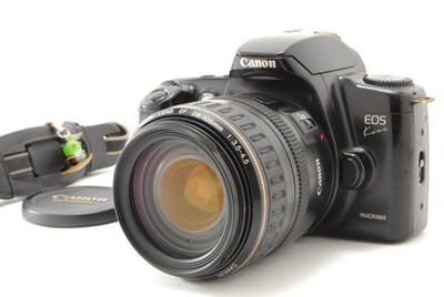 [Exc+5 w/case] Canon EOS Kiss Black EF 28-105mm F3.5-4.5 Lens Set JAPAN 1283