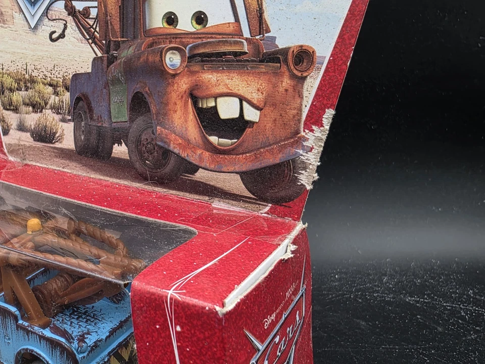 Disney Pixar CARS Pullbax Motor Mater Driving Action 2005 Series 1 New Pullback - Image 3 of 4
